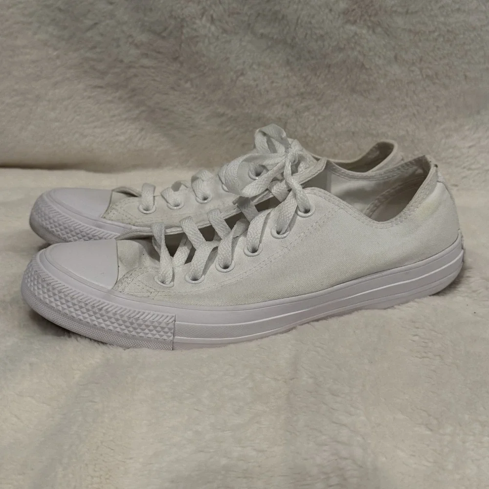 Size 6.5 Men 8.5 Wom - Converse Chuck Taylor All Star Ox Oxford White Monochrome